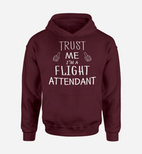 Thumbnail for Trust Me I'm a Flight Attendant Designed Hoodies