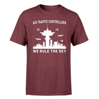 Thumbnail for Air Traffic Controllers - We Rule The Sky Designed T-Shirts