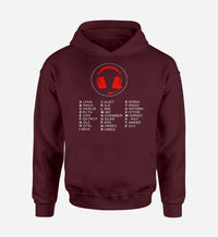 Thumbnail for Aviation Alphabet 3 Designed Hoodies