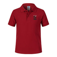 Thumbnail for Pilot's 6 Pack Designed Children Polo T-Shirts