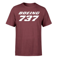 Thumbnail for Boeing 737 & Text Designed T-Shirts