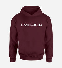 Thumbnail for Embraer & Text Designed Hoodies