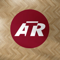 Thumbnail for ATR & Text Designed Carpet & Floor Mats (Round)
