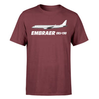 Thumbnail for The Embraer ERJ-190 Designed T-Shirts