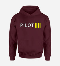 Thumbnail for Pilot & Stripes (4 Lines) Designed Hoodies