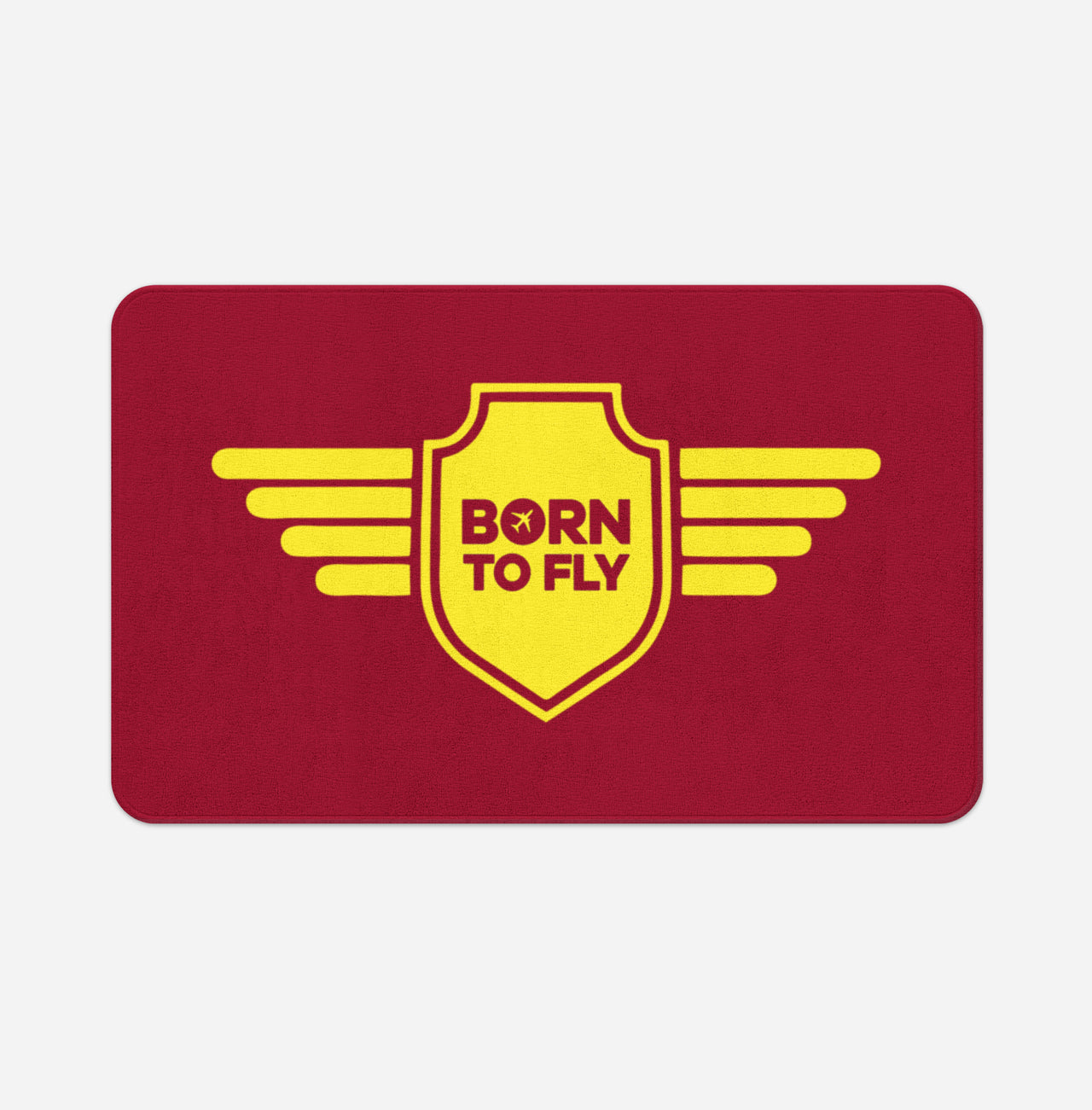 Born To Fly & Badge Designed Bath Mats