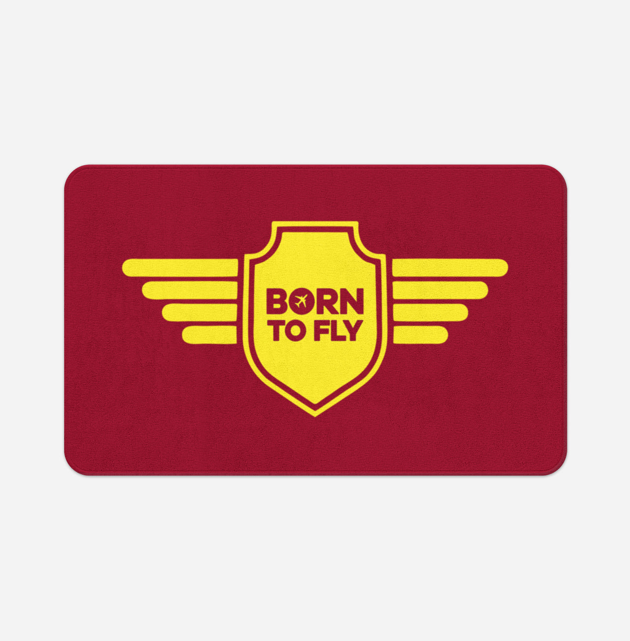 Born To Fly & Badge Designed Bath Mats