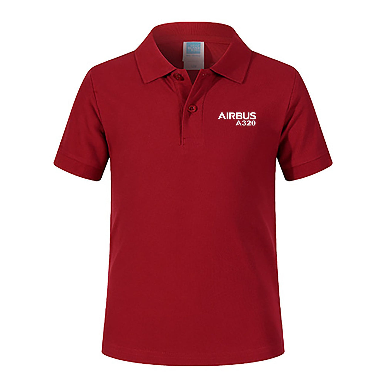 Airbus A320 & Text Designed Children Polo T-Shirts