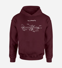 Thumbnail for How Planes Fly Designed Hoodies