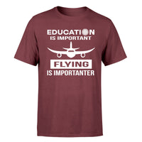 Thumbnail for Flying is Importanter Designed T-Shirts