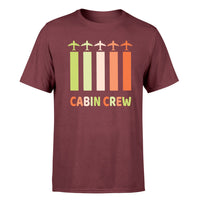 Thumbnail for Colourful Cabin Crew Designed T-Shirts