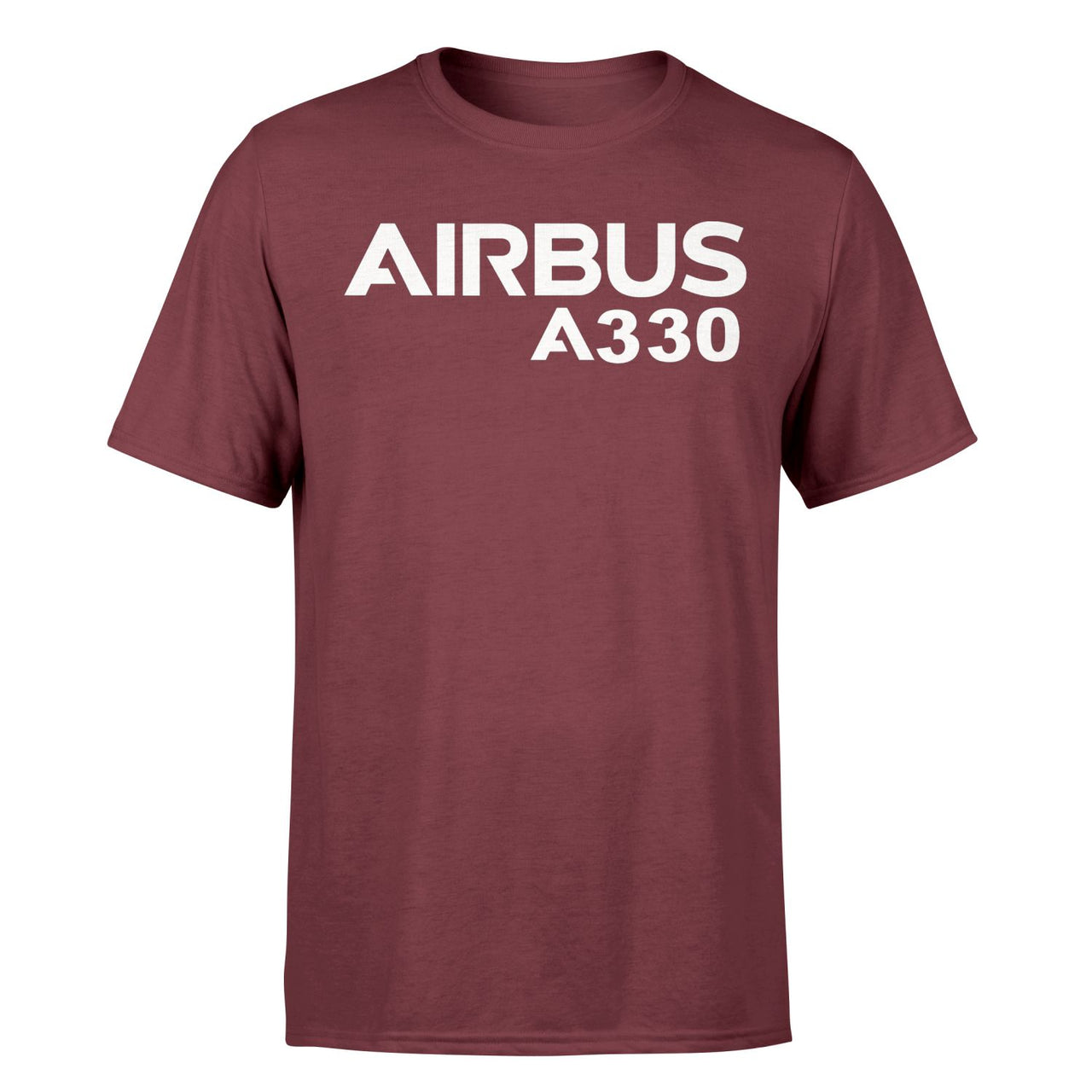 Airbus A330 & Text Designed T-Shirts