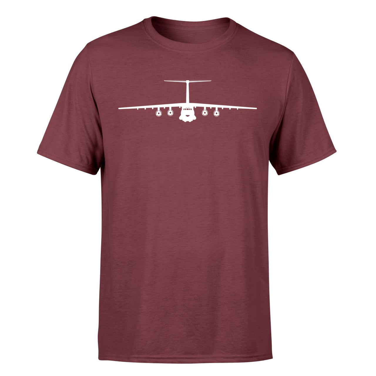 Ilyushin IL-76 Silhouette Designed T-Shirts