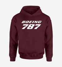Thumbnail for Boeing 787 & Text Designed Hoodies