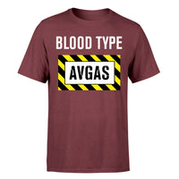 Thumbnail for Blood Type AVGAS Designed T-Shirts