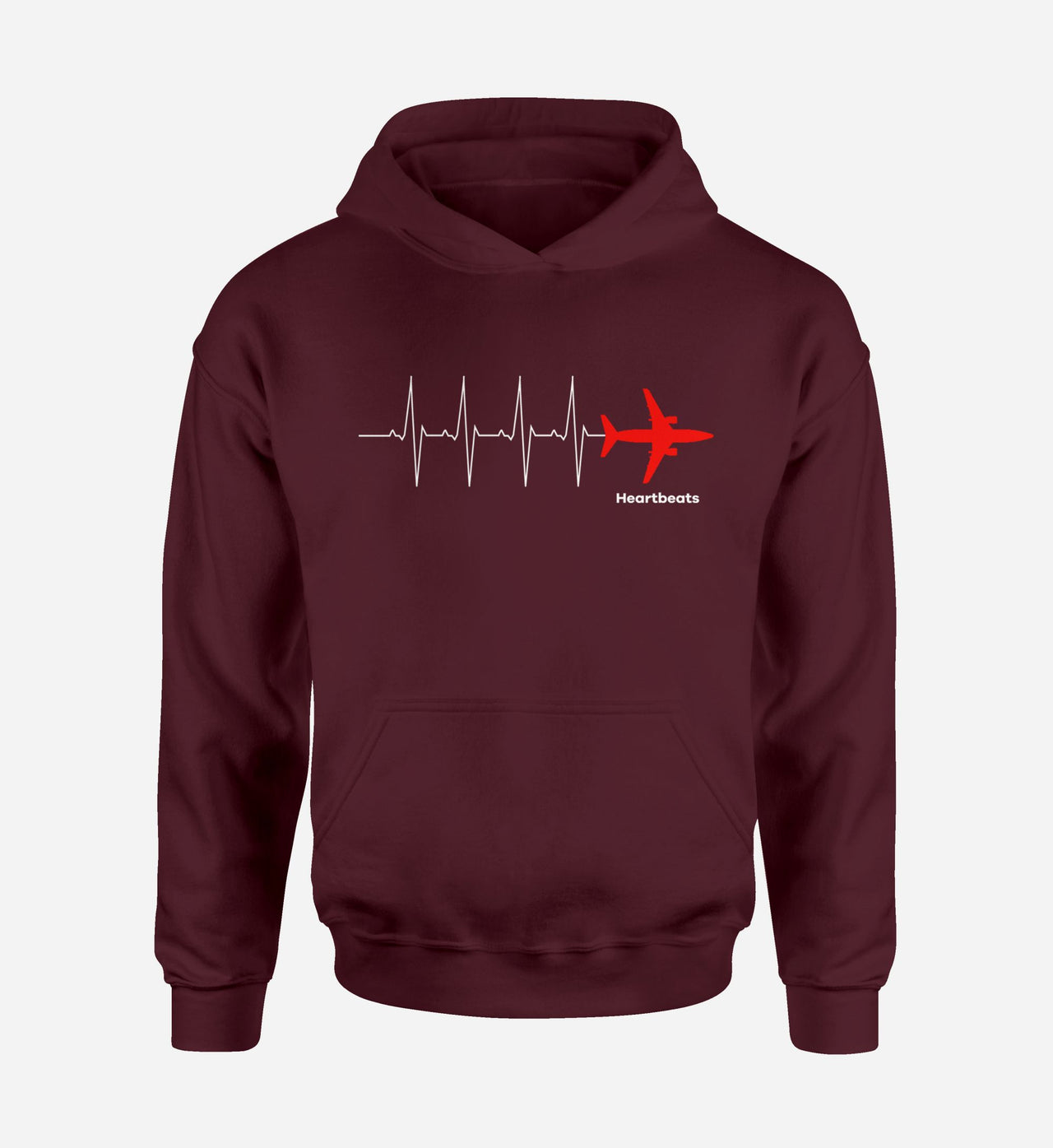 Aviation Heartbeats Designed Hoodies