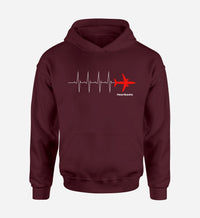Thumbnail for Aviation Heartbeats Designed Hoodies