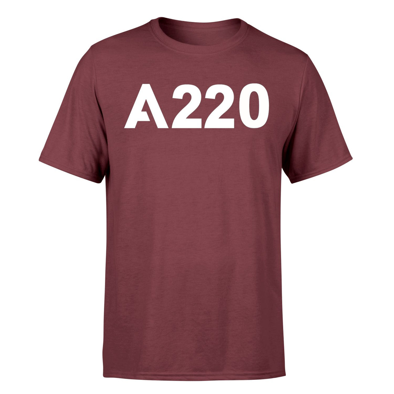 A220 Flat Text Designed T-Shirts
