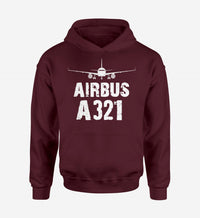 Thumbnail for Airbus A321 & Plane Designed Hoodies