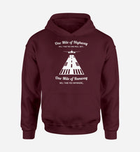 Thumbnail for One Mile of Runway Will Take you Anywhere Designed Hoodies