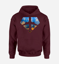 Thumbnail for Supermen of The Skies (Sunrise) Designed Hoodies