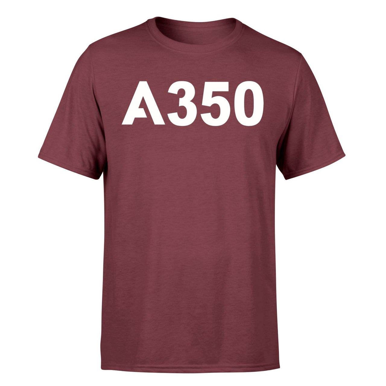 A350 Flat Text Designed T-Shirts