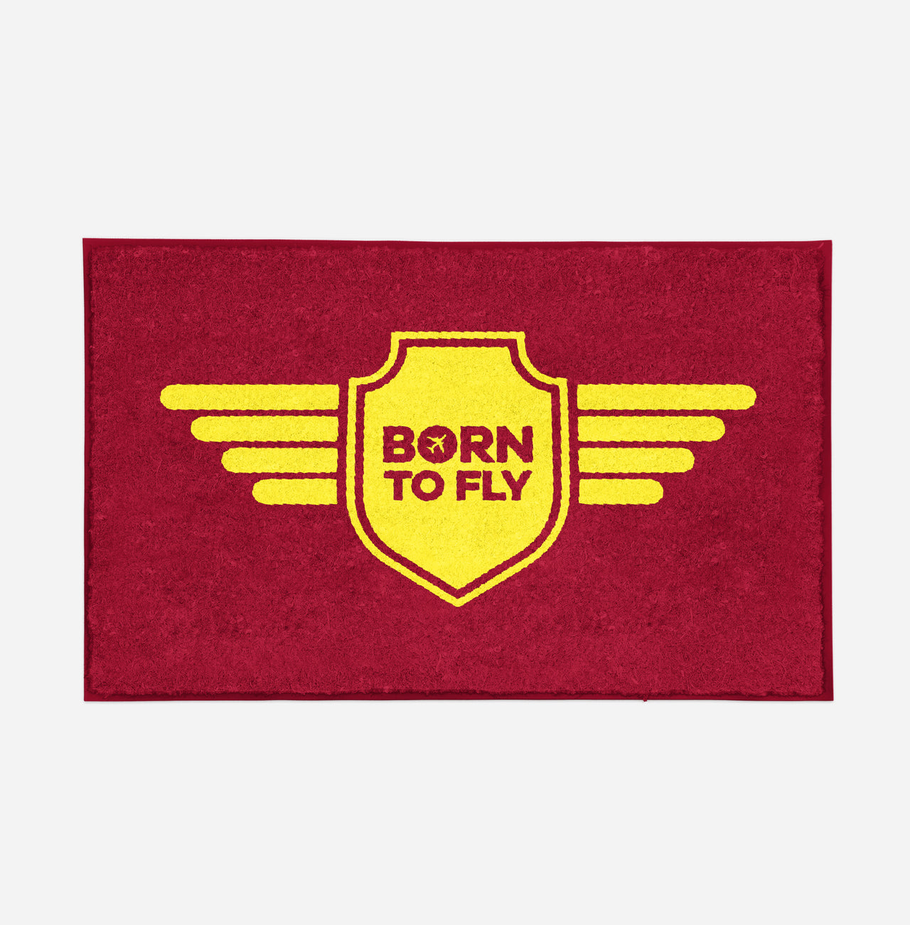 Born To Fly & Badge Designed Door Mats