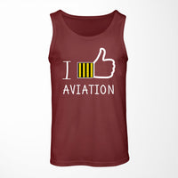 Thumbnail for I Like Aviation Designed Tank Tops