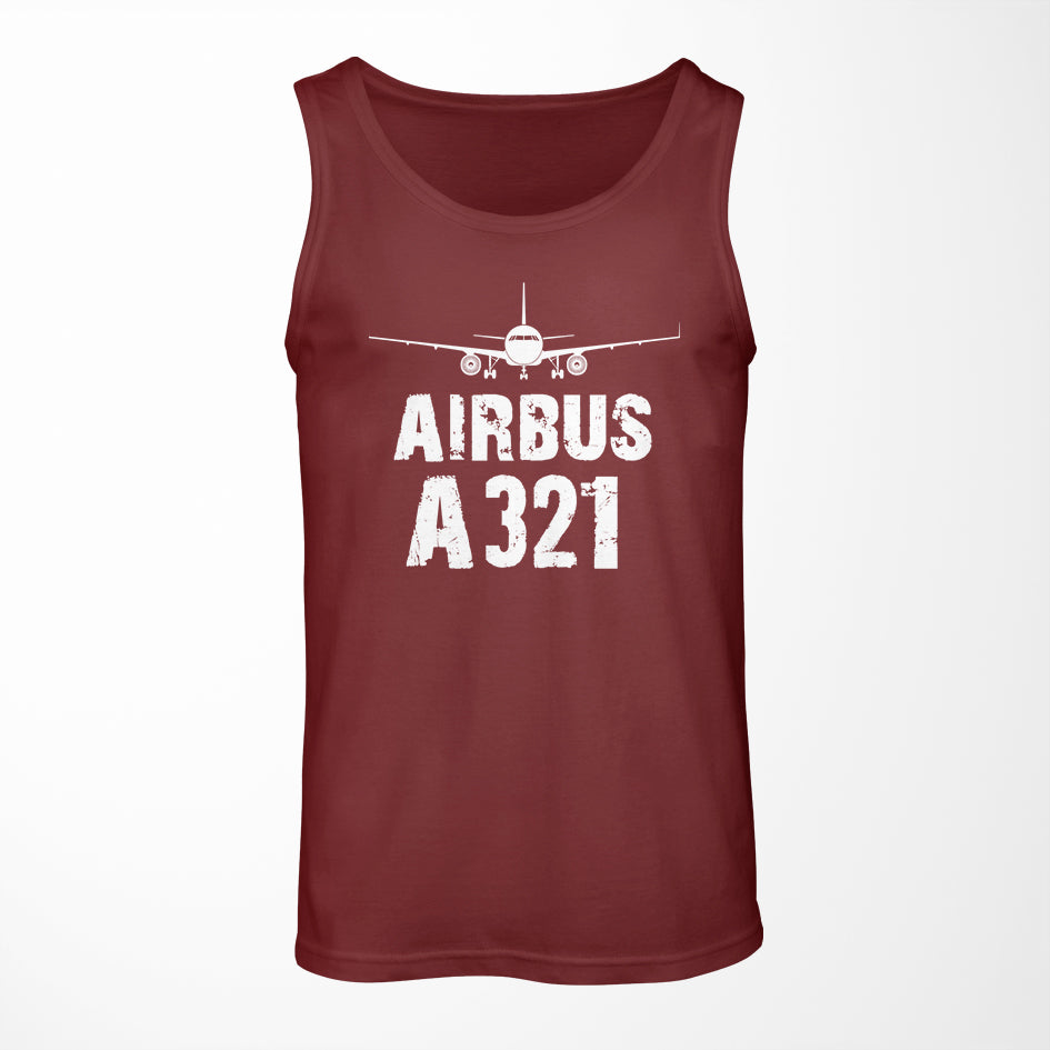 Airbus A321 & Plane Designed Tank Tops