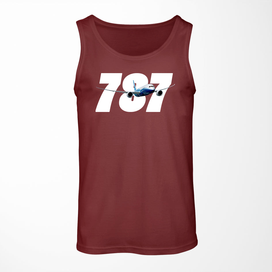 Super Boeing 787 Designed Tank Tops