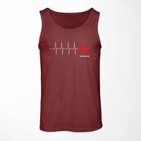 Thumbnail for Aviation Heartbeats Designed Tank Tops