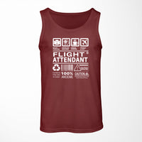 Thumbnail for Flight Attendant Label Designed Tank Tops