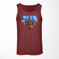 Thumbnail for Supermen of The Skies (Sunrise) Designed Tank Tops