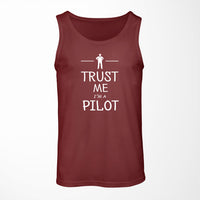 Thumbnail for Trust Me I'm a Pilot Designed Tank Tops