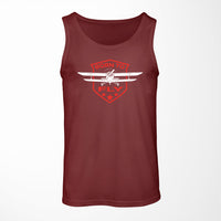Thumbnail for Super Born To Fly Designed Tank Tops