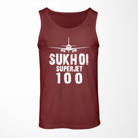 Thumbnail for Sukhoi Superjet 100 & Plane Designed Tank Tops