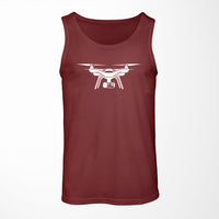 Thumbnail for Drone Silhouette Designed Tank Tops