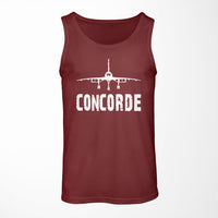 Thumbnail for Concorde & Plane Designed Tank Tops