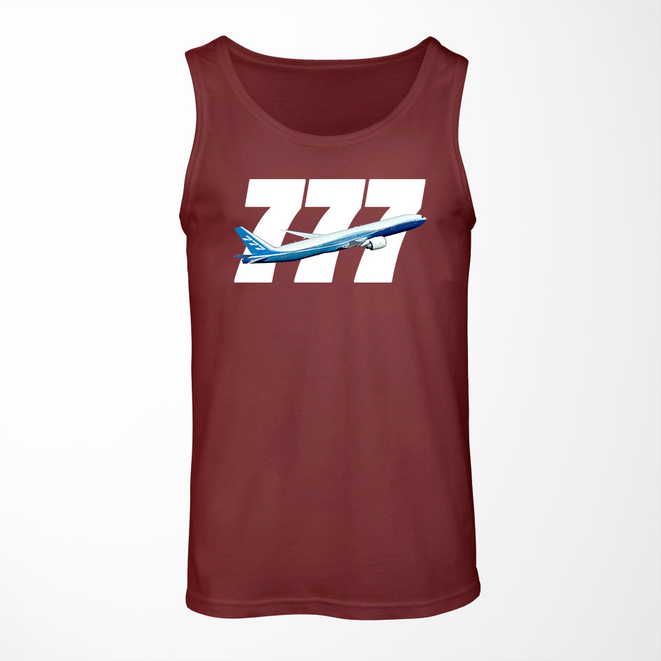 Super Boeing 777 Designed Tank Tops