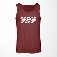 Thumbnail for Boeing 757 & Text Designed Tank Tops