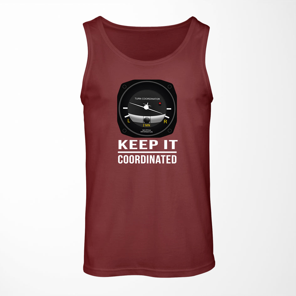 Keep It Coordinated Designed Tank Tops