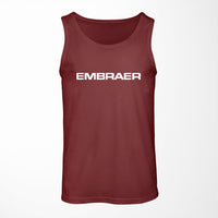 Thumbnail for Embraer & Text Designed Tank Tops