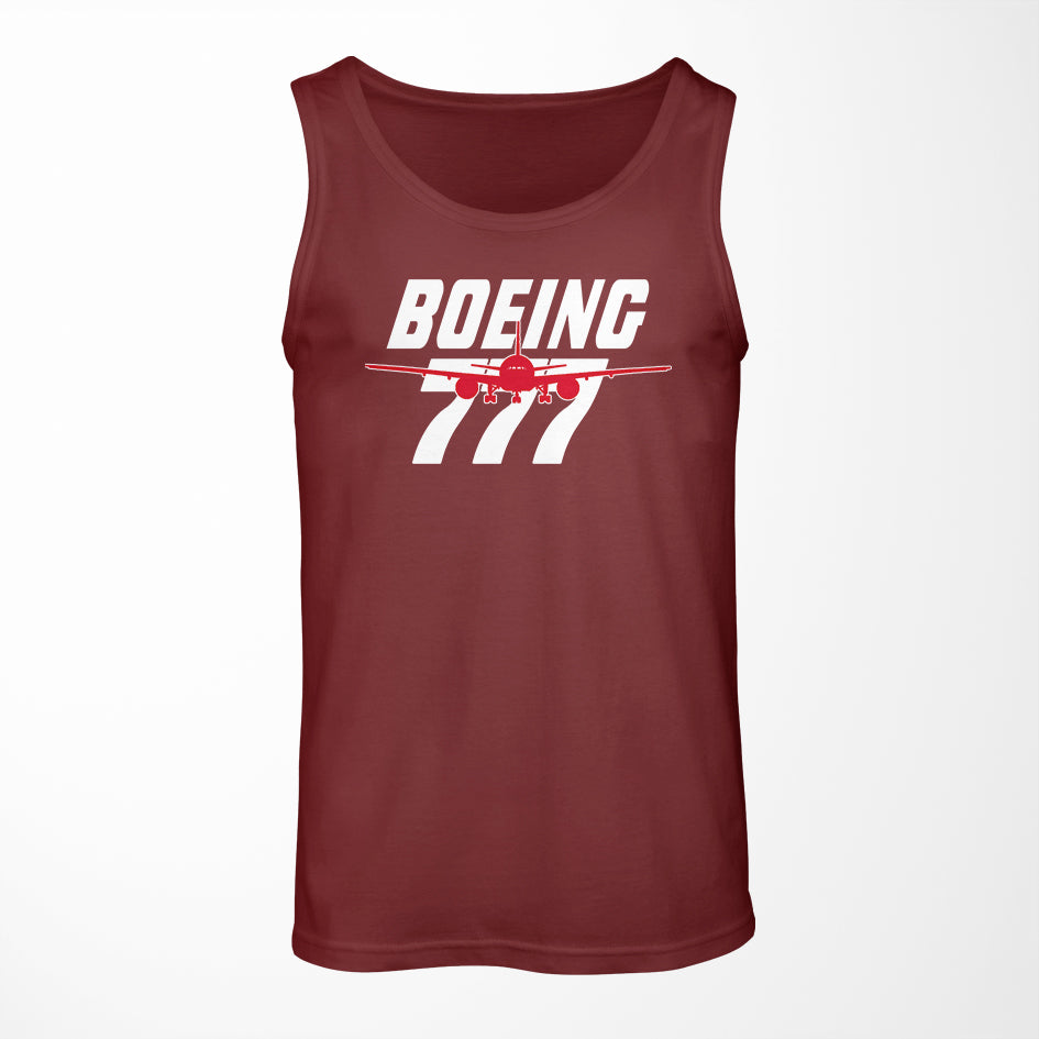 Amazing Boeing 777 Designed Tank Tops