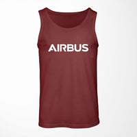 Thumbnail for Airbus & Text Designed Tank Tops