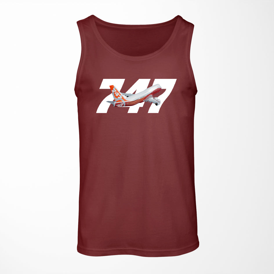 Super Boeing 747 Intercontinental Designed Tank Tops