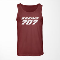 Thumbnail for Boeing 707 & Text Designed Tank Tops