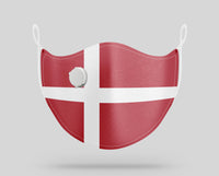 Thumbnail for Denmark Flag Designed Face Masks