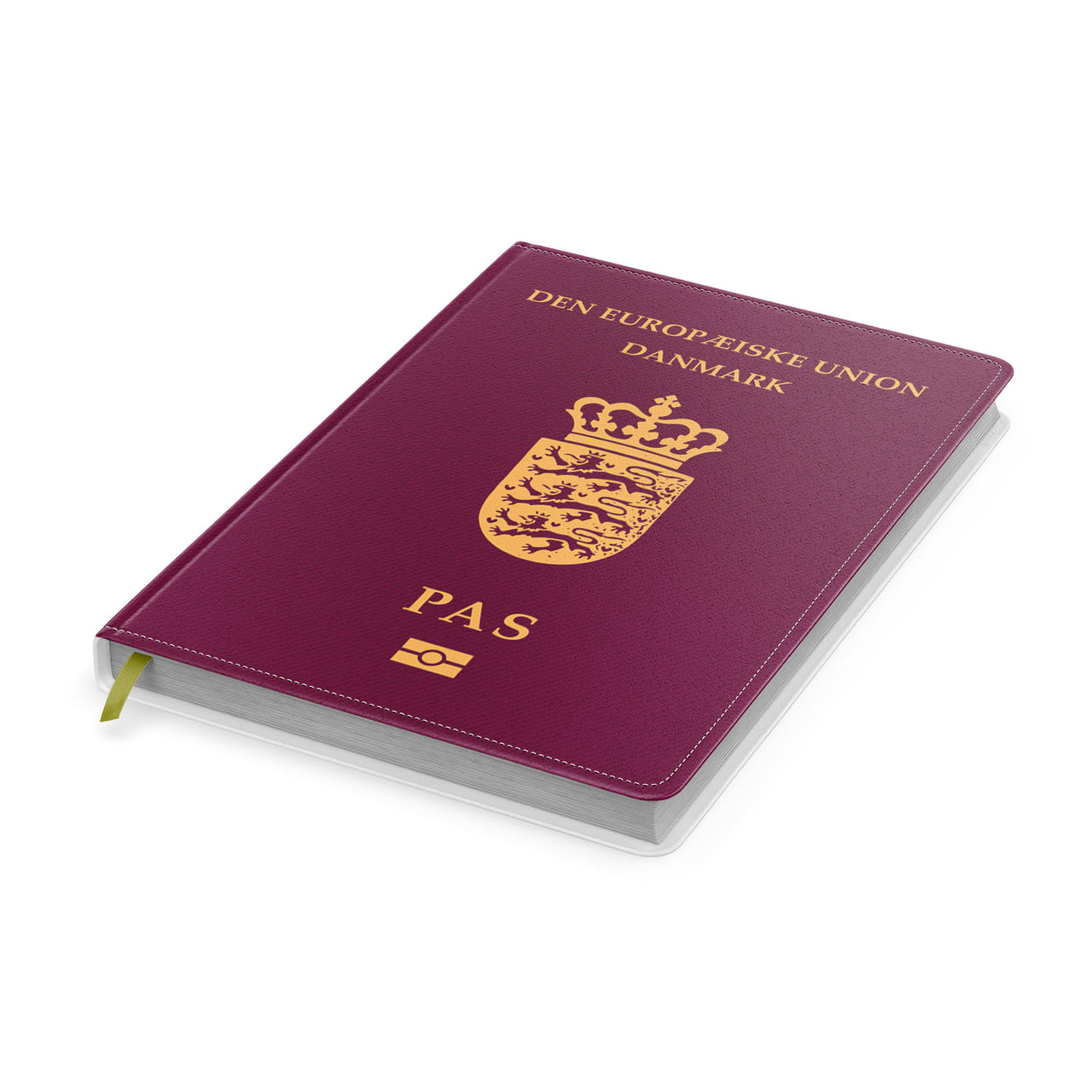Denmark Passport Designed Notebooks
