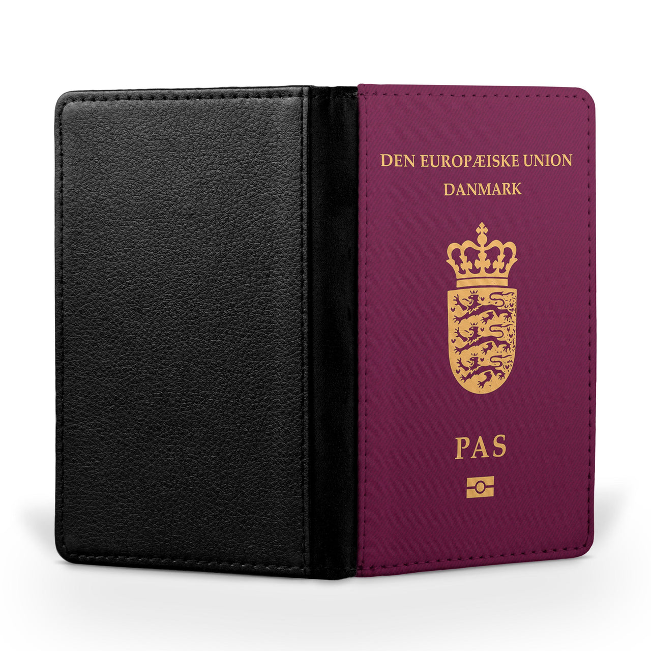 Denmark Passport Designed Passport & Travel Cases
