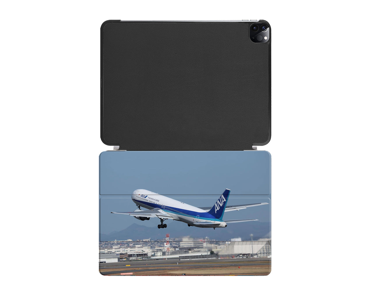 Departing ANA's Boeing 767 Designed iPad Cases